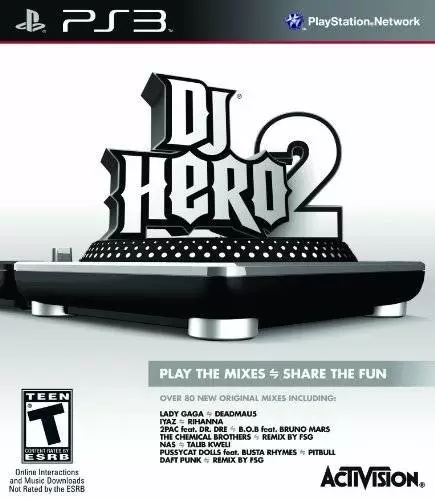 Jeux PS3 - DJ Hero 2