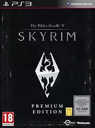 PS3 Games - Elder Scrolls V Skyrim - Premium Edition