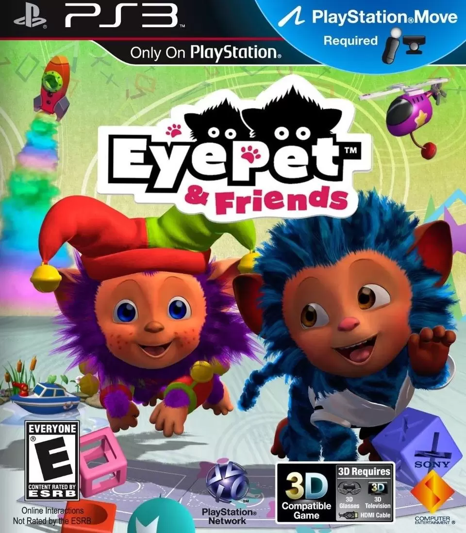 Jeux PS3 - Eye Pet and Friends
