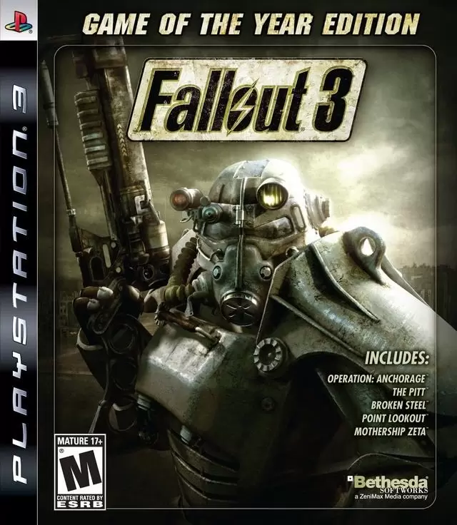 PS3 Games - Fallout 3: Game of the Year Edition