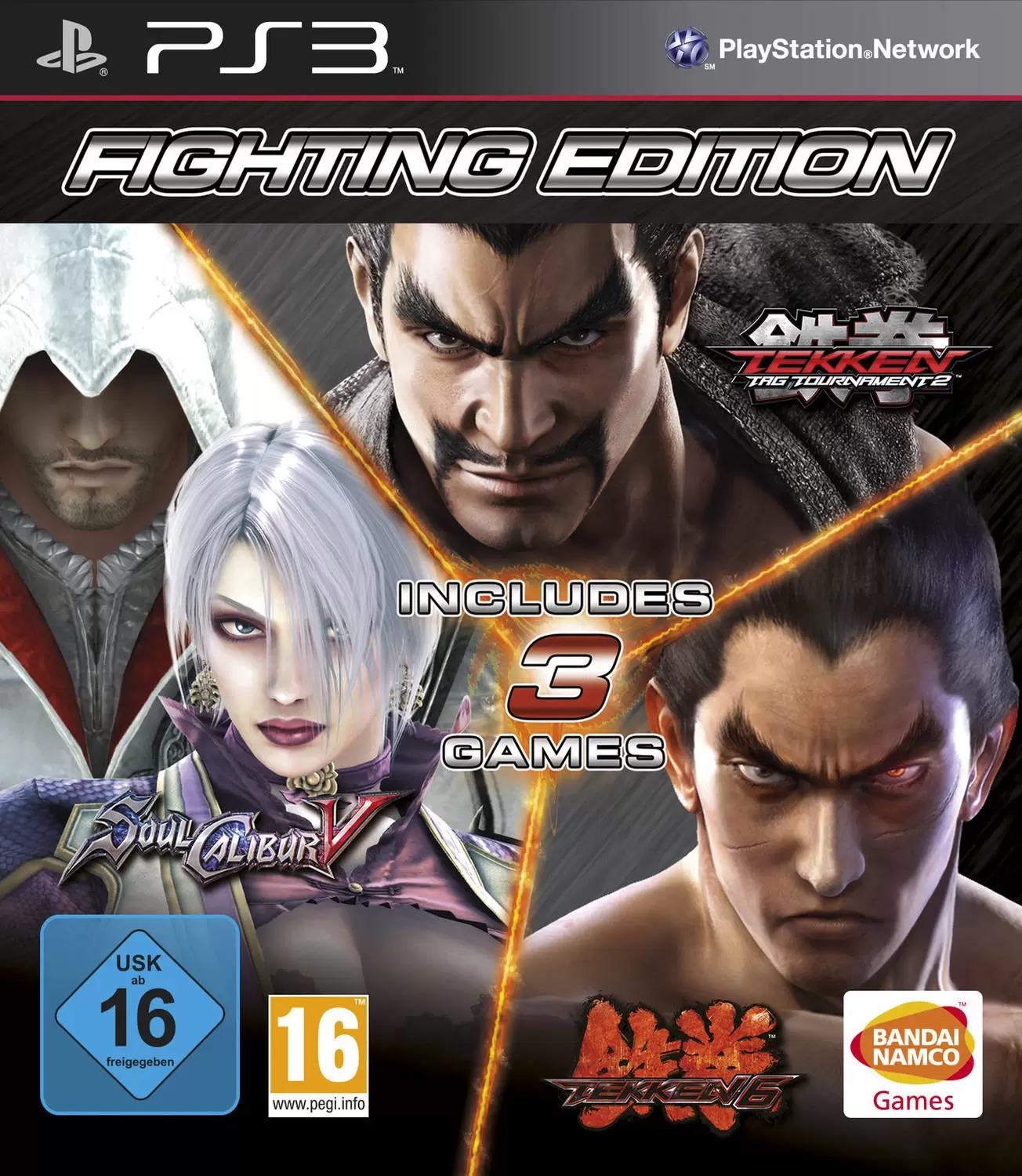 Jeux PS3 - Fighting Edition: Tekken 6 / Tekken Tag Tournament 2 / SoulCalibur V