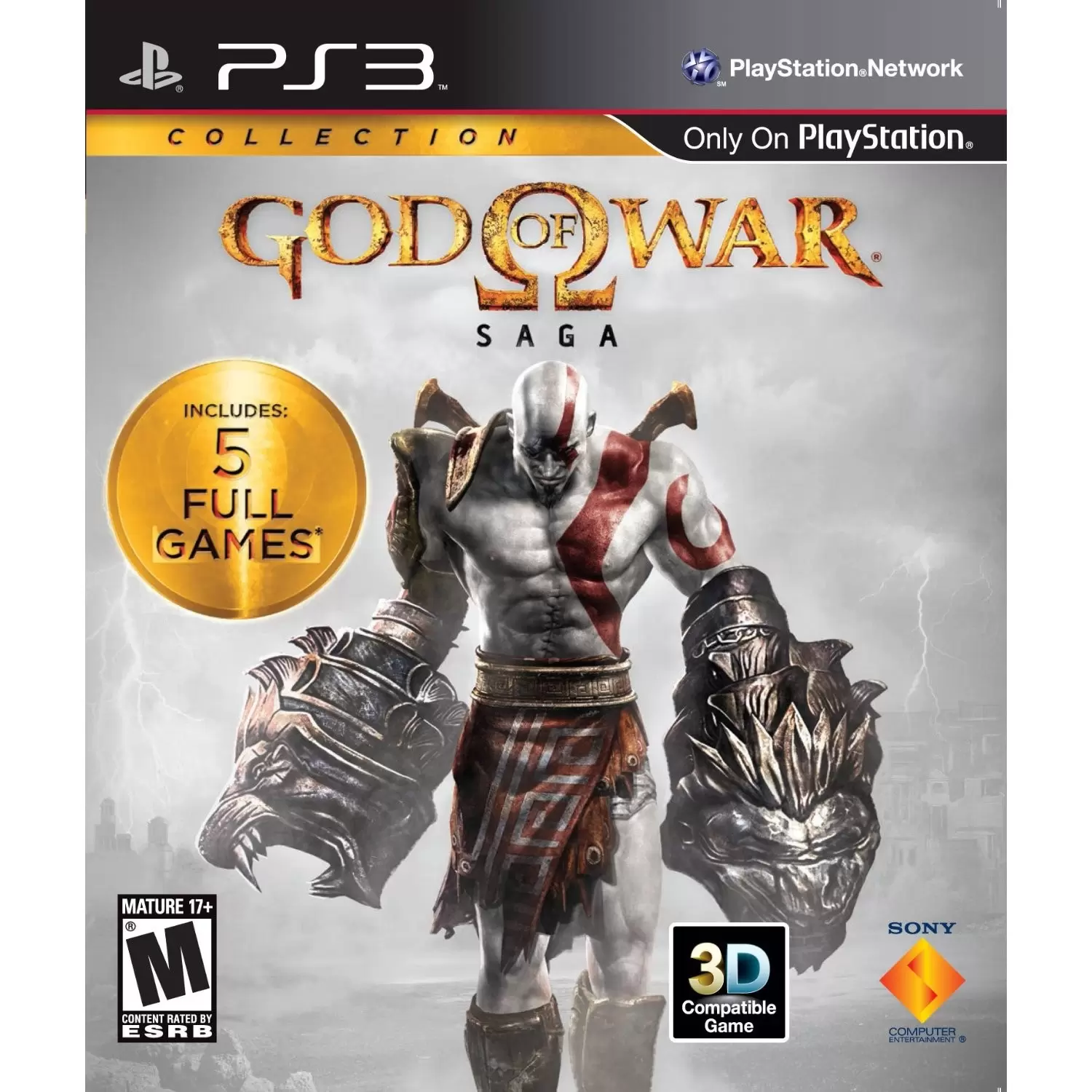 Verdeelstuk Rauw Shipley God of War Saga Collection - PS3 Games