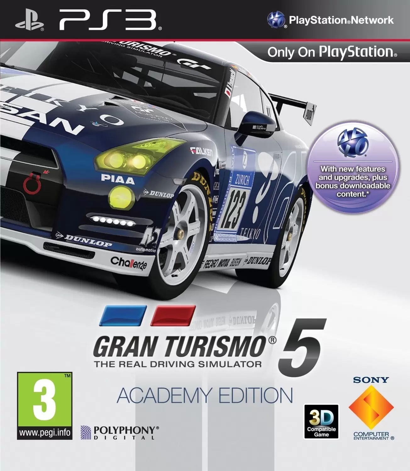 Jeux PS3 - Gran Turismo 5 (Academy Edition)