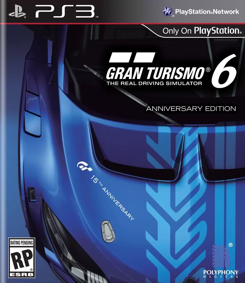 PS3 Games - Gran Turismo 6 - Anniversary Edition