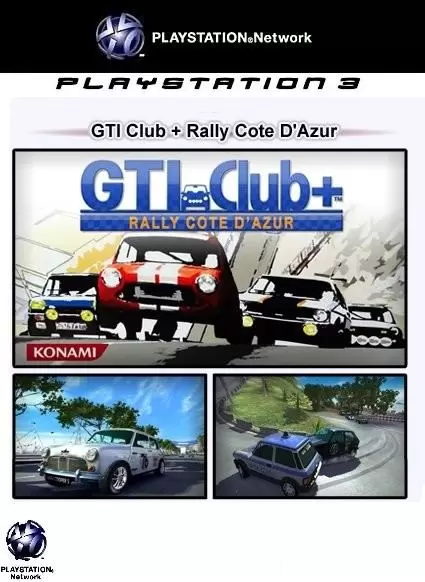 GTI Club + Rally Cote D'Azur - PS3 Games