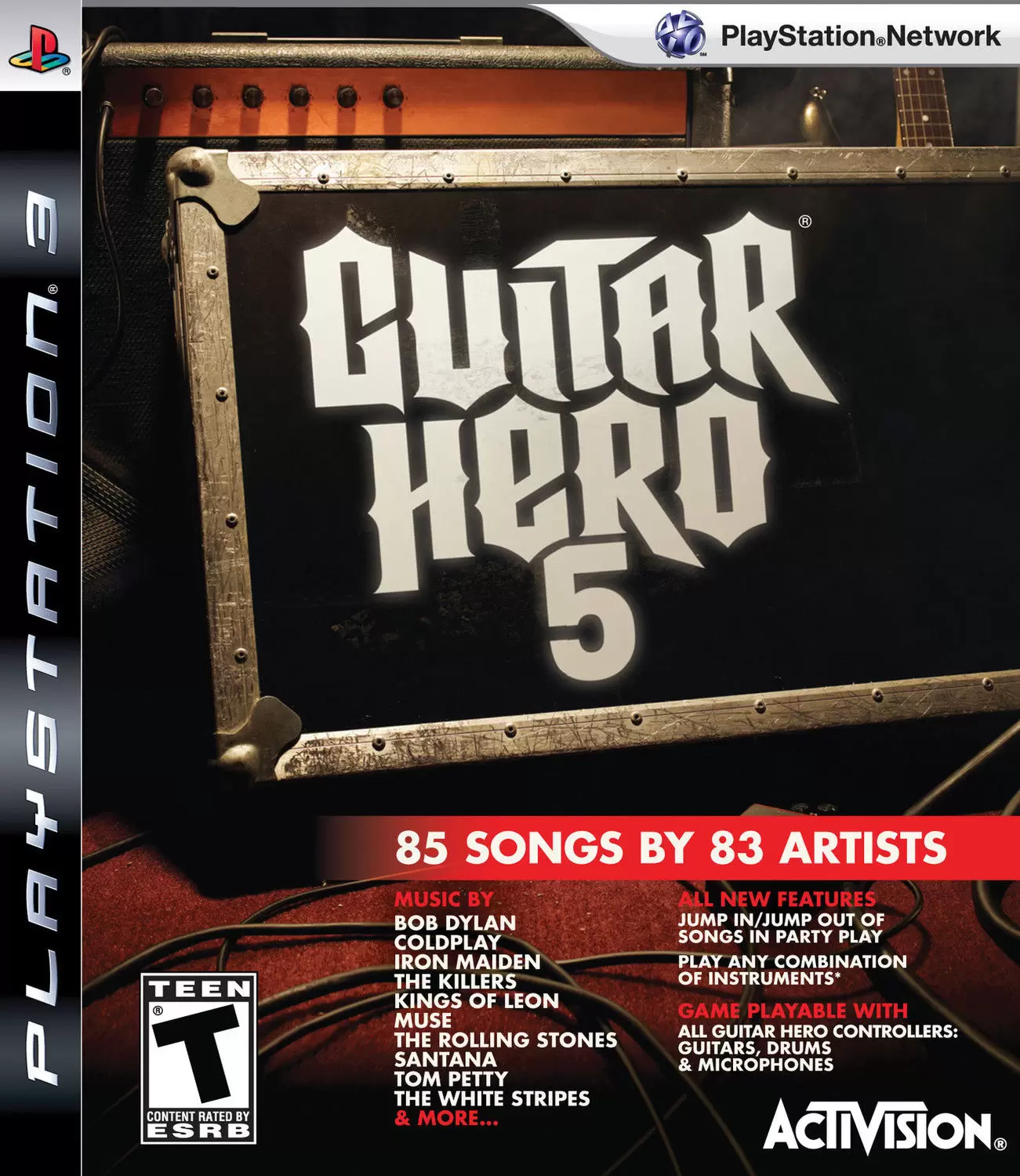 Jeux PS3 - Guitar Hero 5