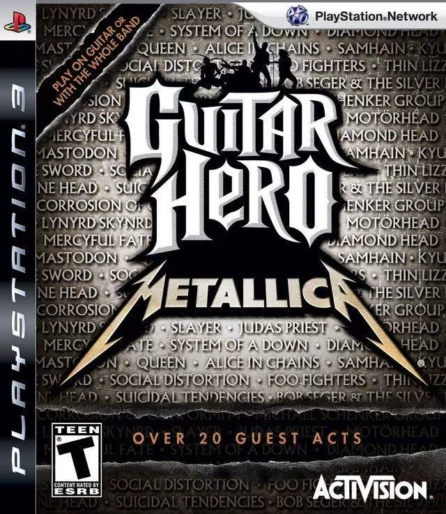 Jeux PS3 - Guitar Hero: Metallica