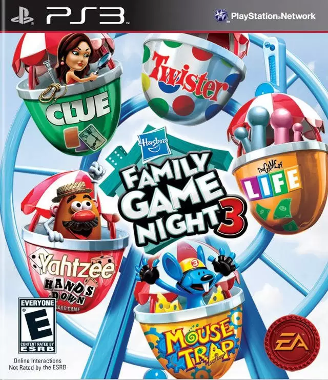 Jeux PS3 - Hasbro Family Game Night 3