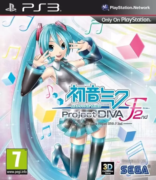 Jeux PS3 - Hatsune Miku: Project Diva F 2nd