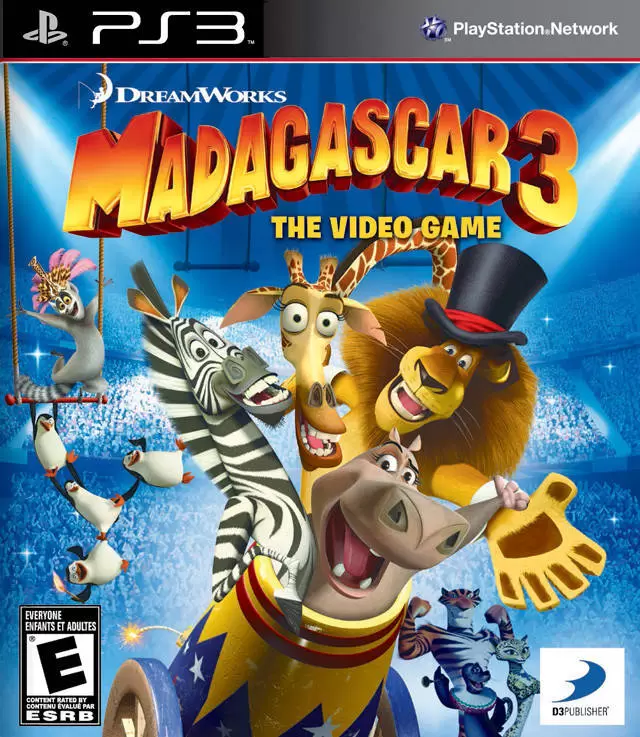 Jeux PS3 - Madagascar 3: The Video Game