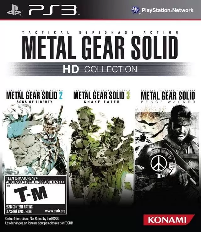 Jeux PS3 - Metal Gear Solid HD Collection