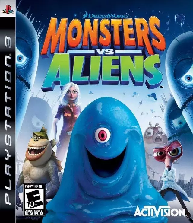 Jeux PS3 - Monsters vs. Aliens