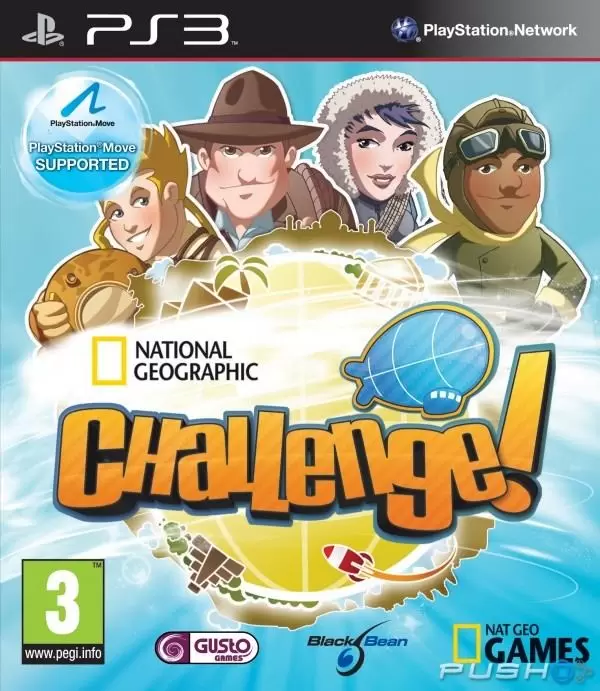Jeux PS3 - National Geographic Challenge!