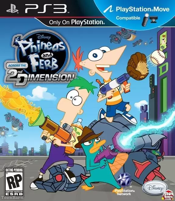 Jeux PS3 - Phineas and Ferb: Across the 2nd Dimension