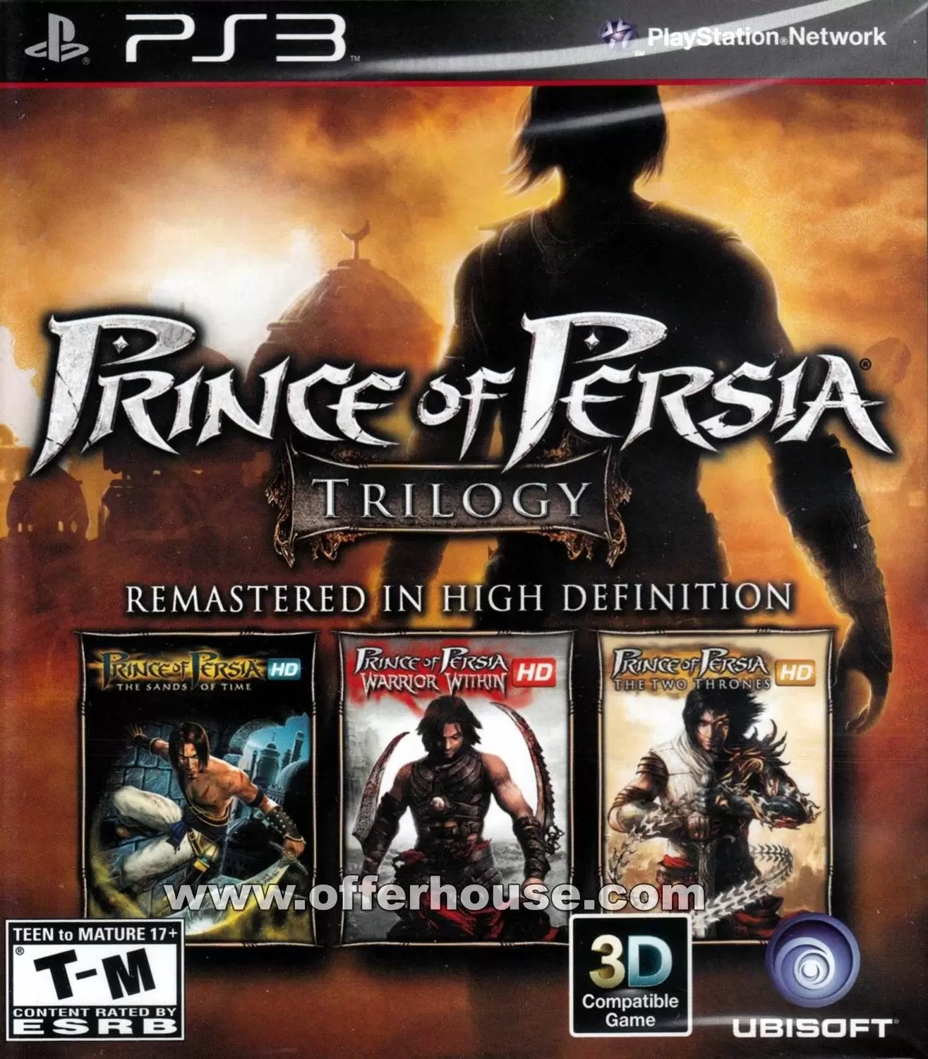 Jeux PS3 - Prince of Persia Trilogy HD