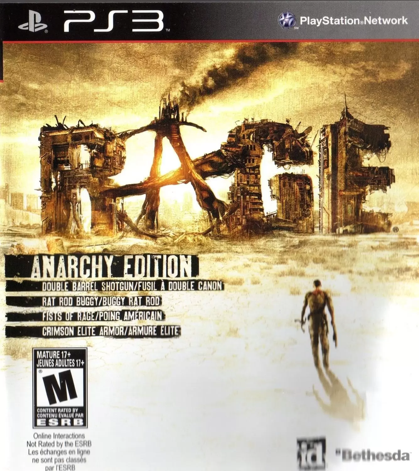 PS3 Games - Rage: Anarchy Edition
