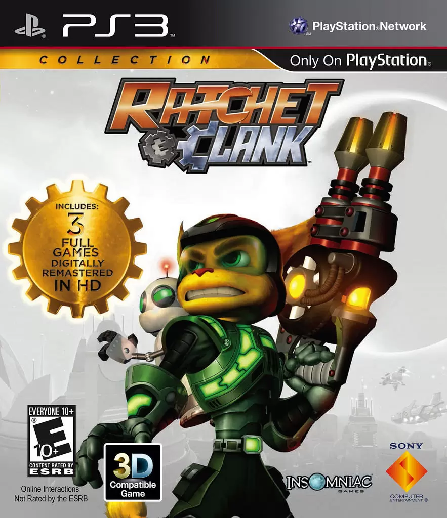 Jeux PS3 - Ratchet & Clank Collection
