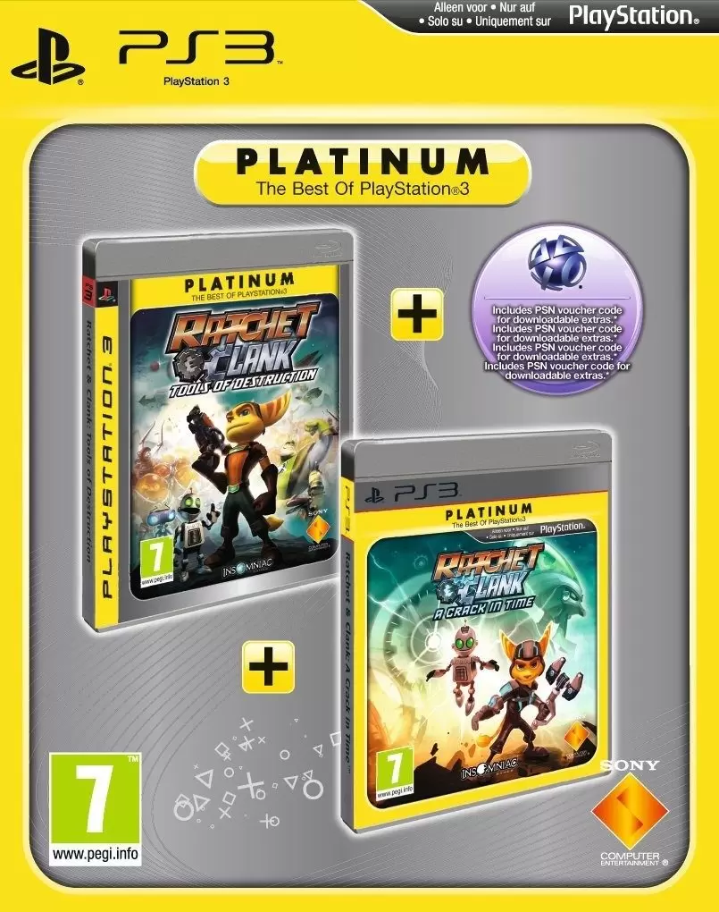 PS3 Games - Ratchet & Clank: Tools of Destruction and Ratchet & Clank: A Crack in Time