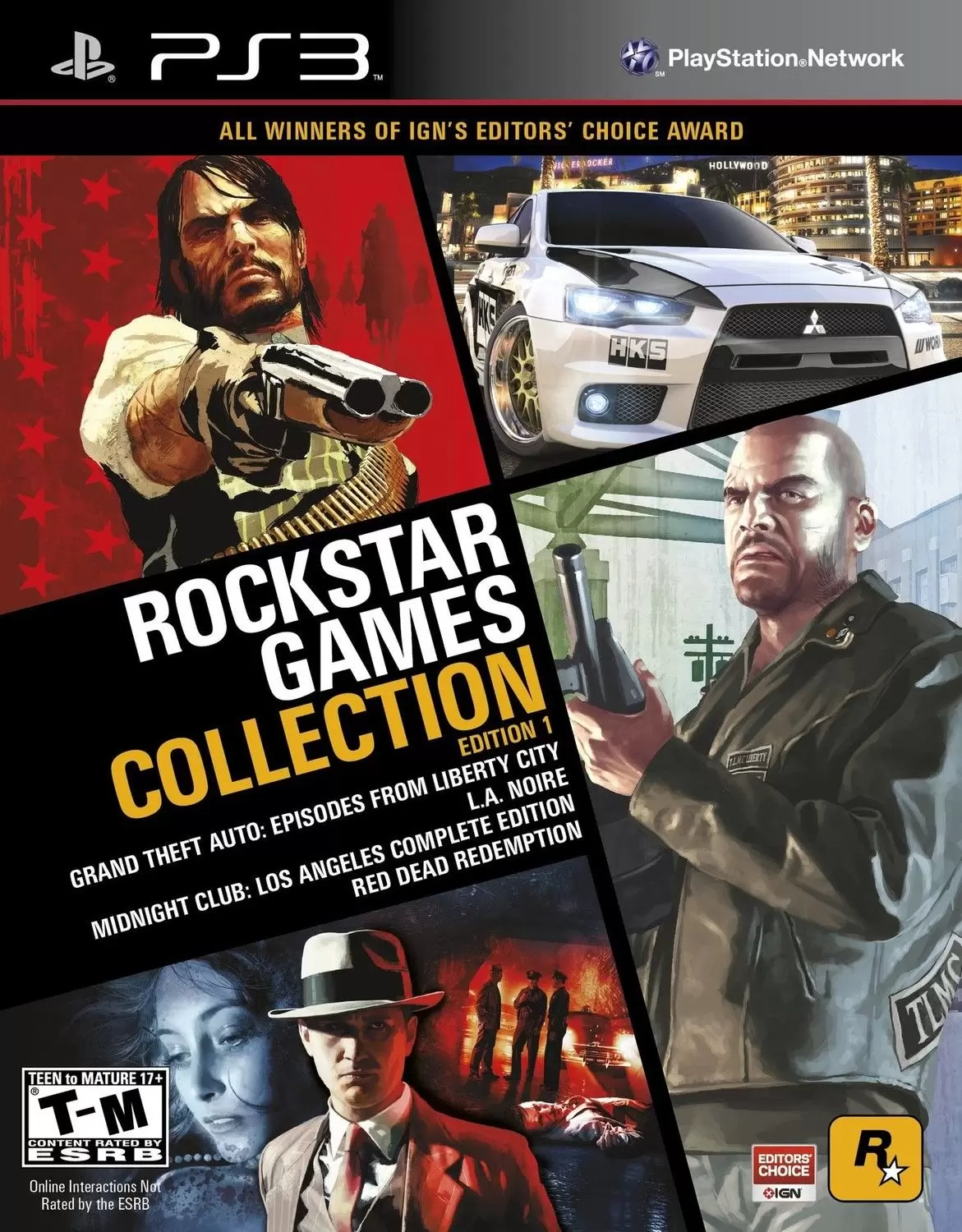 Jeux PS3 - Rockstar Games Collection: Edition 1