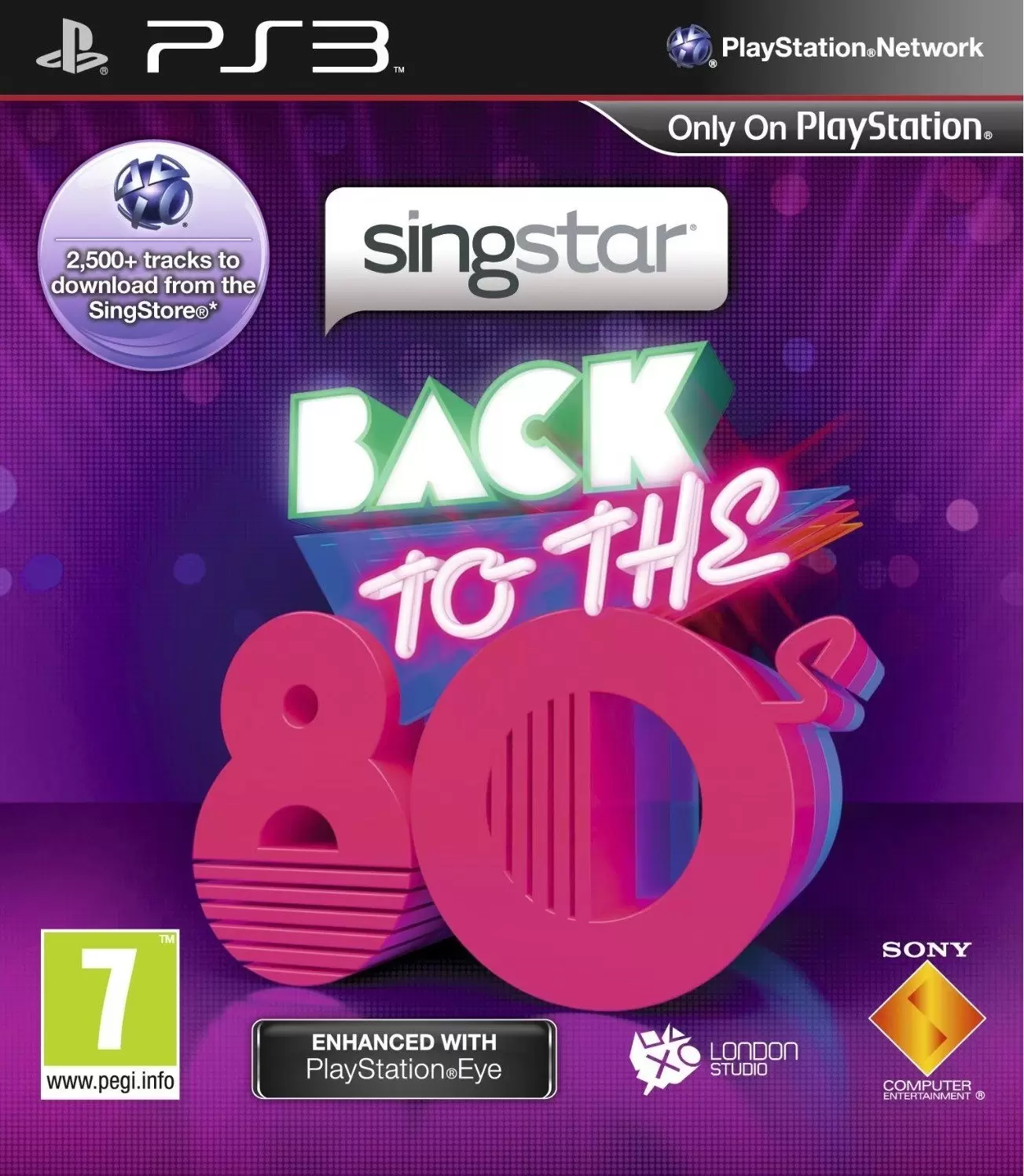 PS3 Games - SingStar: Back to the 80s