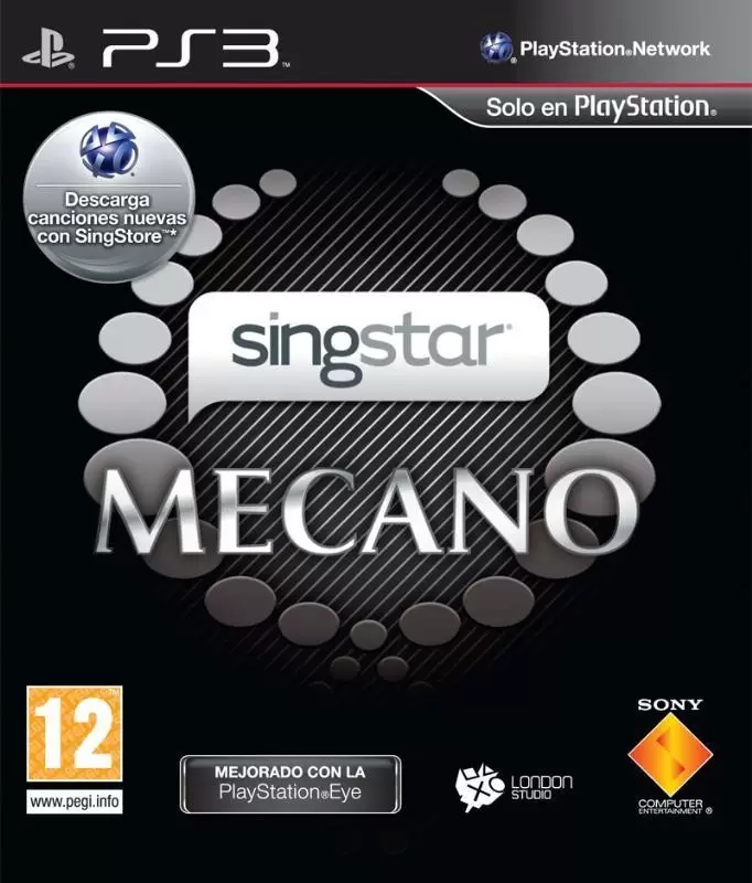 PS3 Games - SingStar Mecano