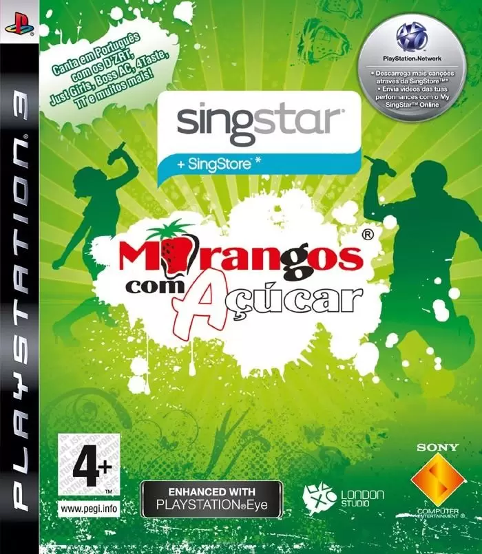 PS3 Games - SingStar: Morangos com Acucar