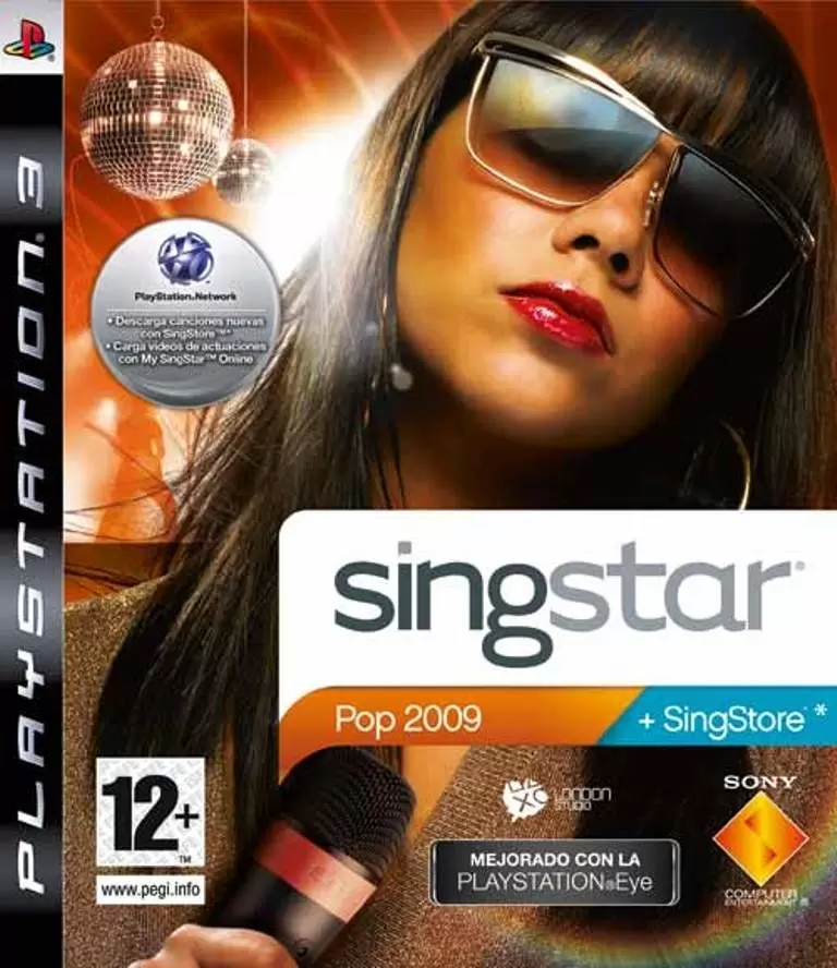 PS3 Games - SingStar Pop Edition