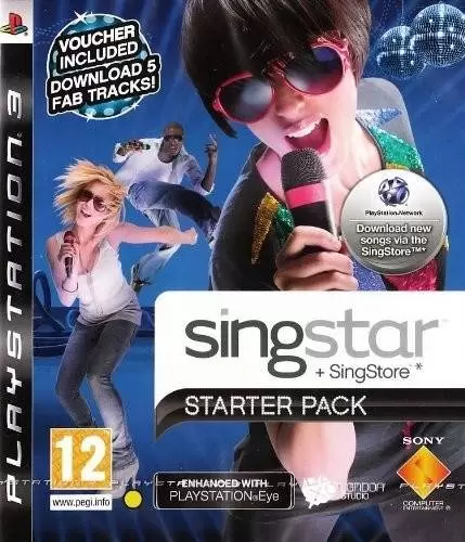PS3 Games - SingStar Starter Pack