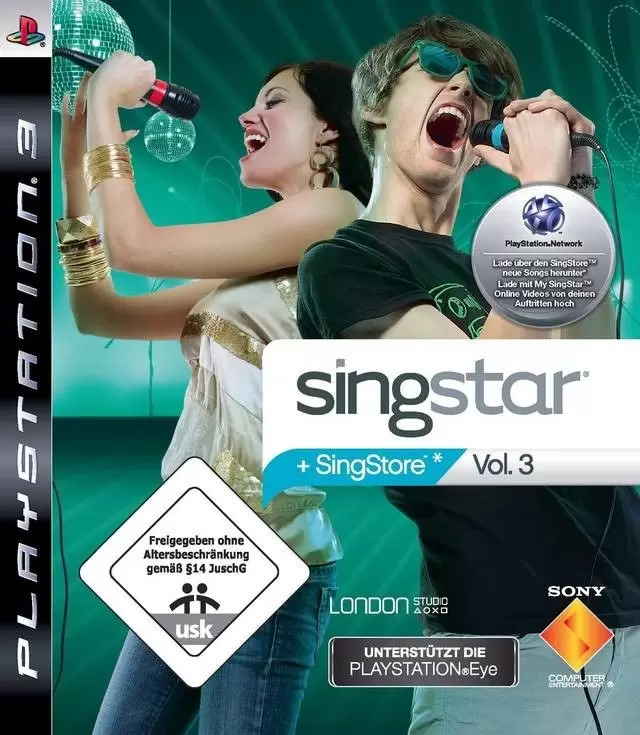 Jeux PS3 - SingStar Vol. 3