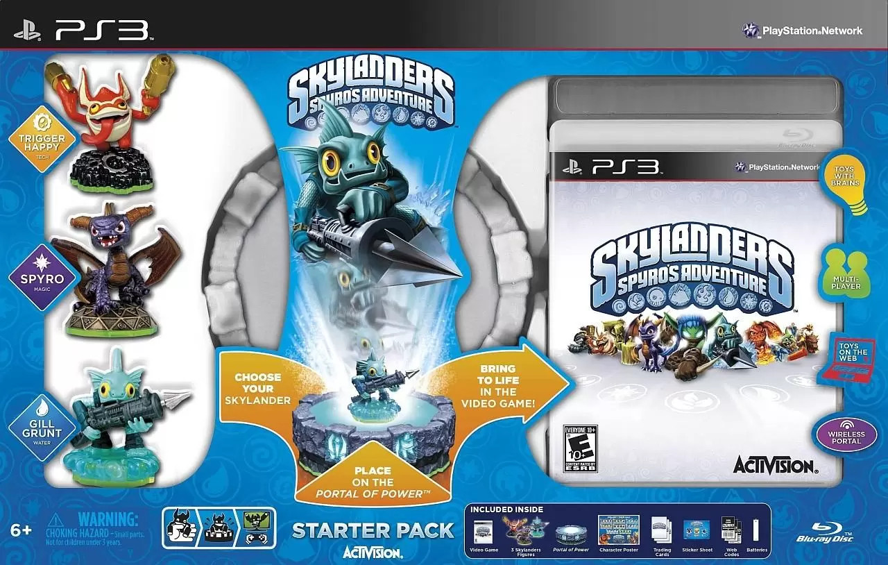 Jeux PS3 - Skylanders: Spyro\'s Adventure