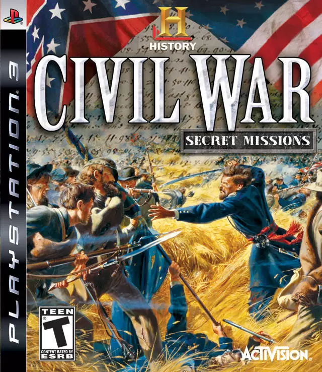 PS3 Games - The History Channel: Civil War: Secret Missions