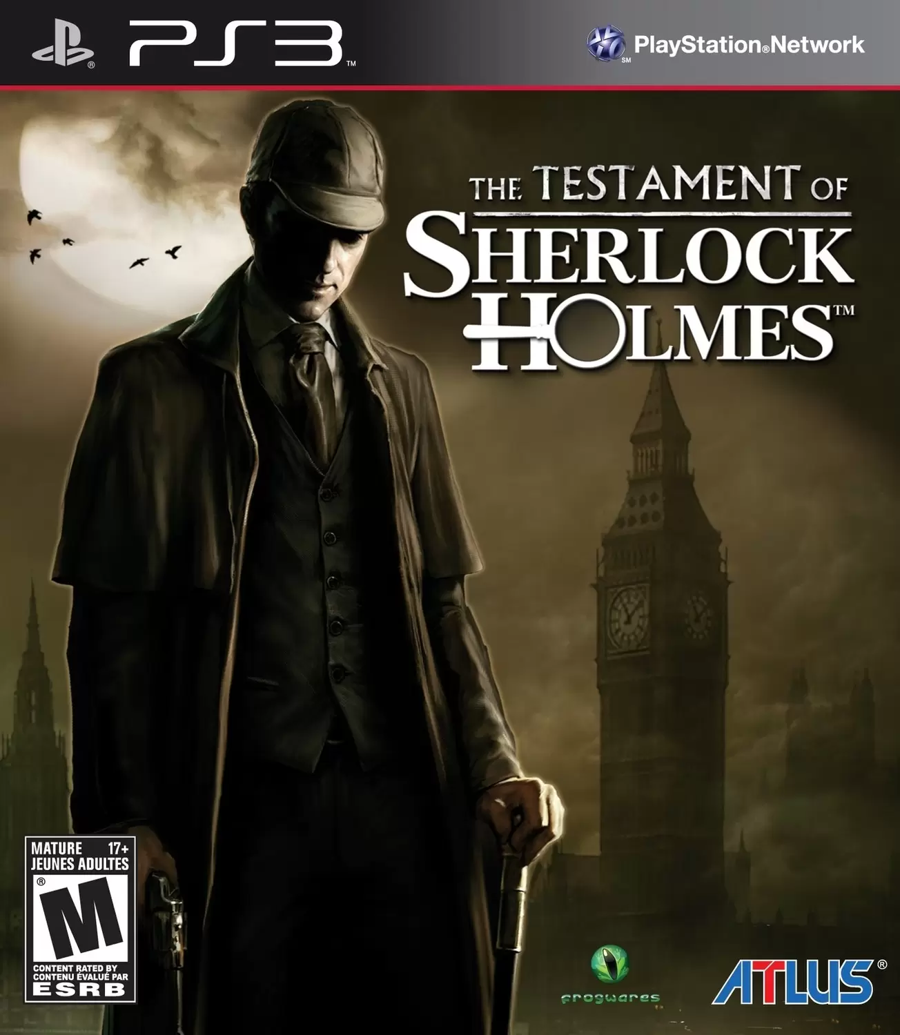 Jeux PS3 - The Testament of Sherlock Holmes