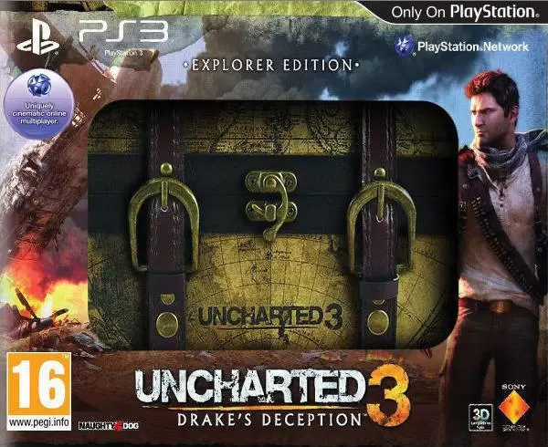 PS3 Games - Uncharted 3: Drake\'s Deception Explorer Edition