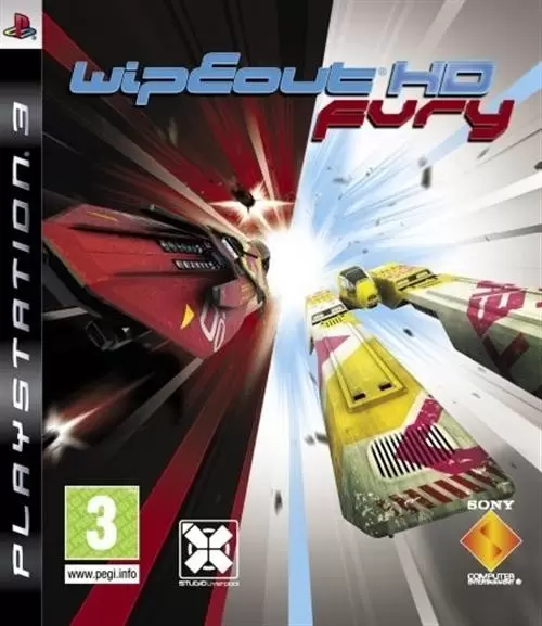 Jeux PS3 - WipEout HD Fury