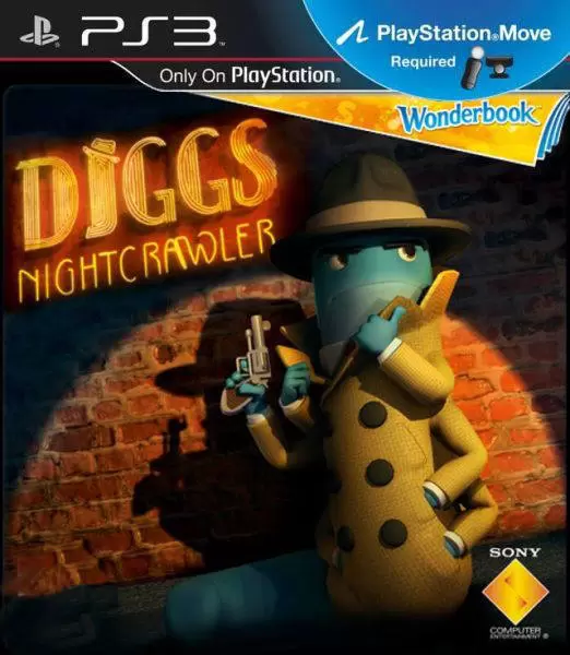 PS3 Games - Wonderbook: Diggs Nightcrawler