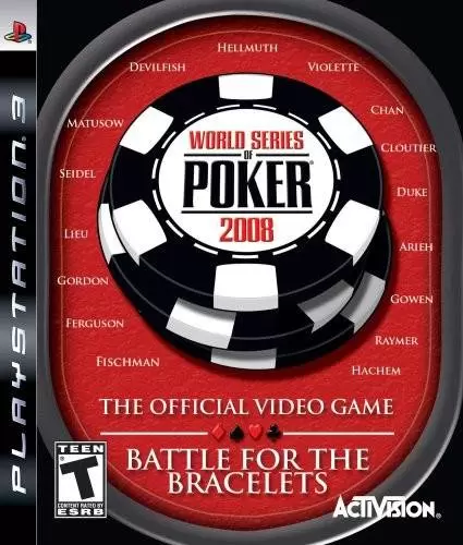 Jeux PS3 - World Series of Poker 2008: Battle for the Bracelets
