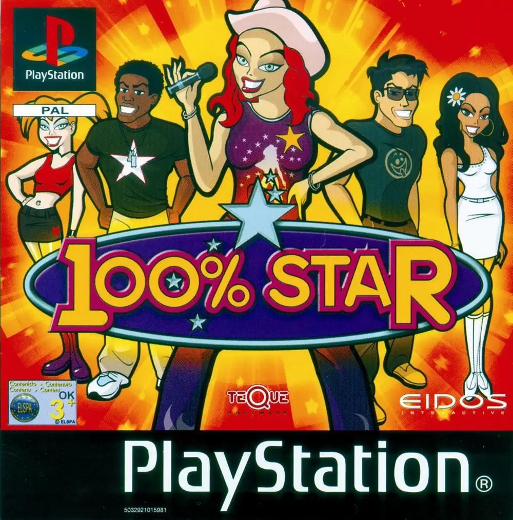 Jeux Playstation PS1 - 100 Percent Star