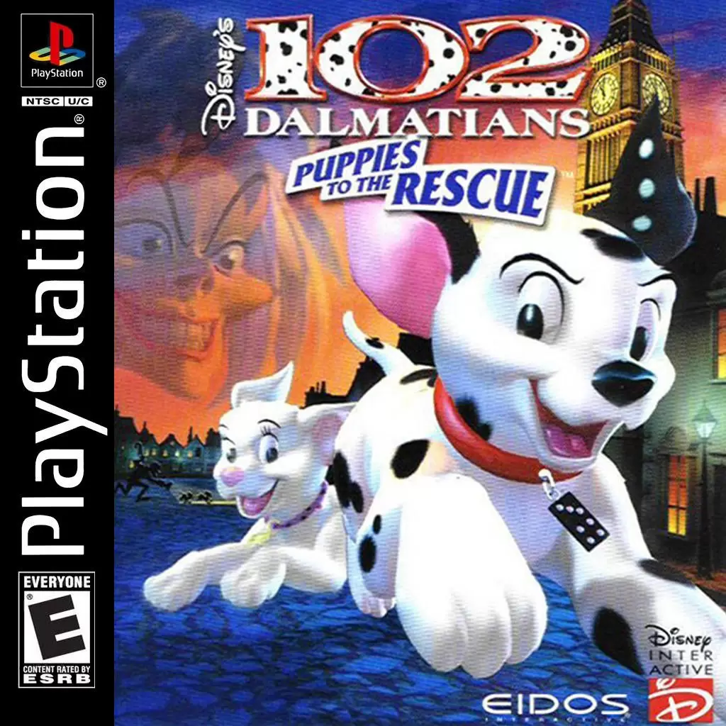 Playstation games - 102 Dalmatians: Puppies to the Rescue