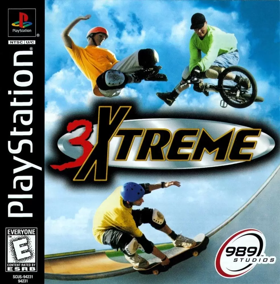 Jeux Playstation PS1 - 3Xtreme