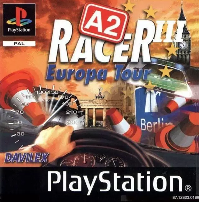 Jeux Playstation PS1 - A2 Racer III: Europa Tour