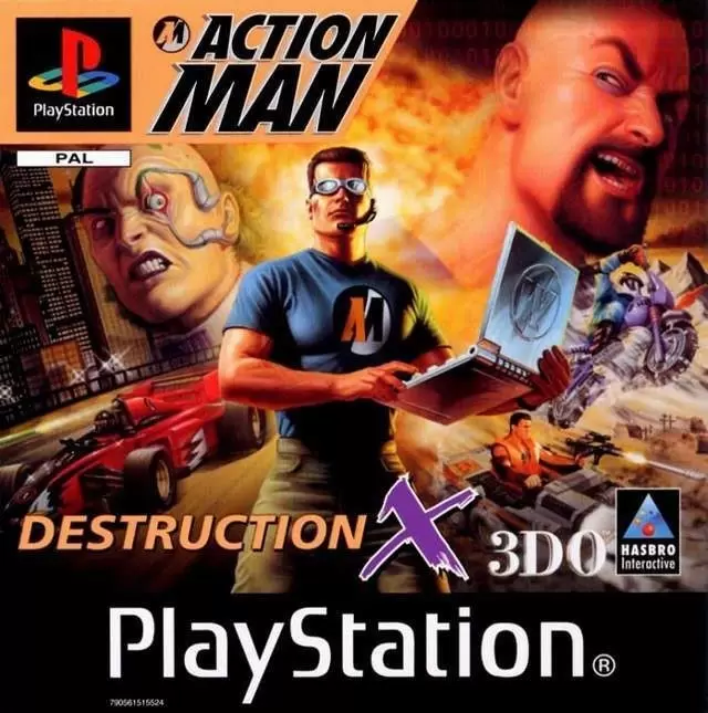 Jeux Playstation PS1 - Action Man: Destruction X