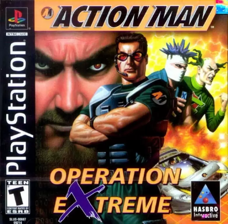 Playstation games - Action Man: Operation Extreme