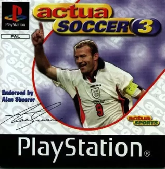 Jeux Playstation PS1 - Actua Soccer 3