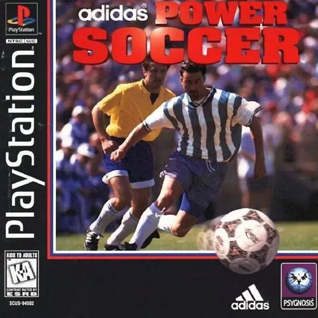 Jeux Playstation PS1 - Adidas Power Soccer