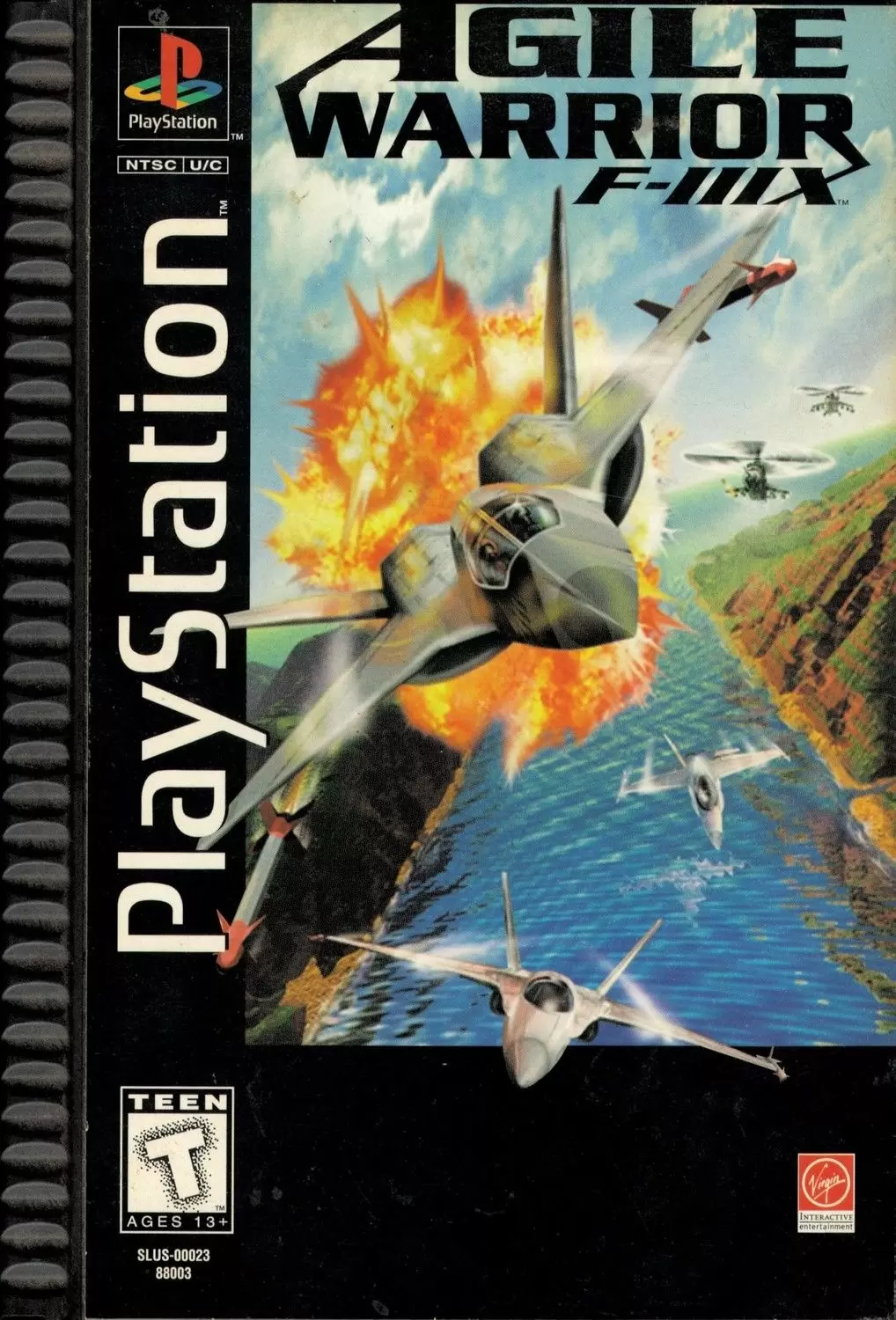 Jeux Playstation PS1 - Agile Warrior F-111X