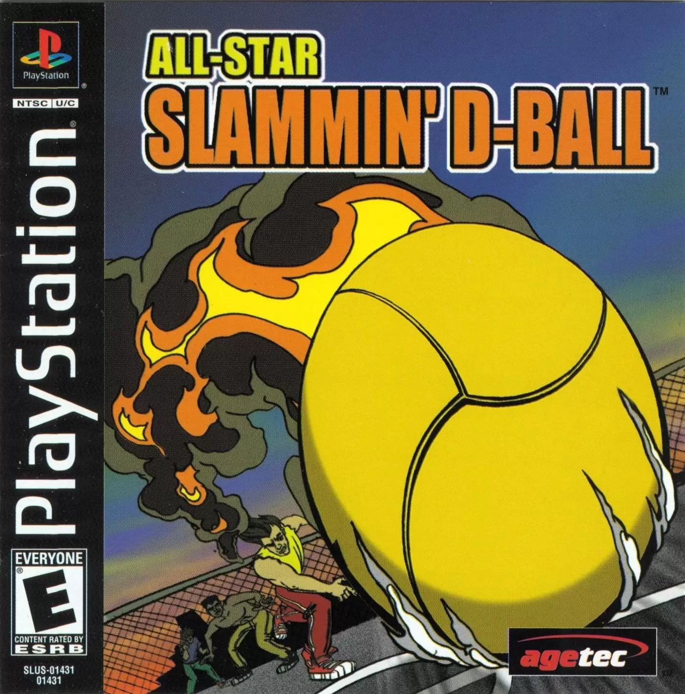 Playstation games - All-Star Slammin\' D-Ball