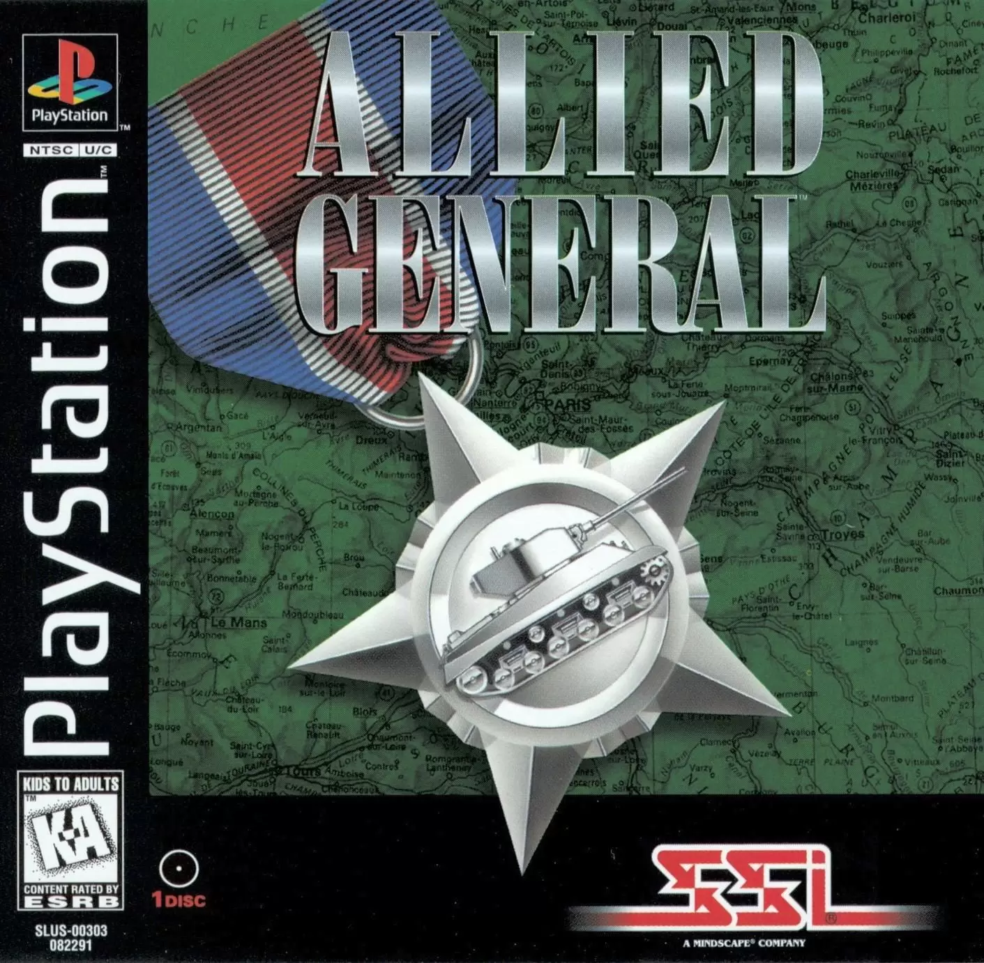 Jeux Playstation PS1 - Allied General