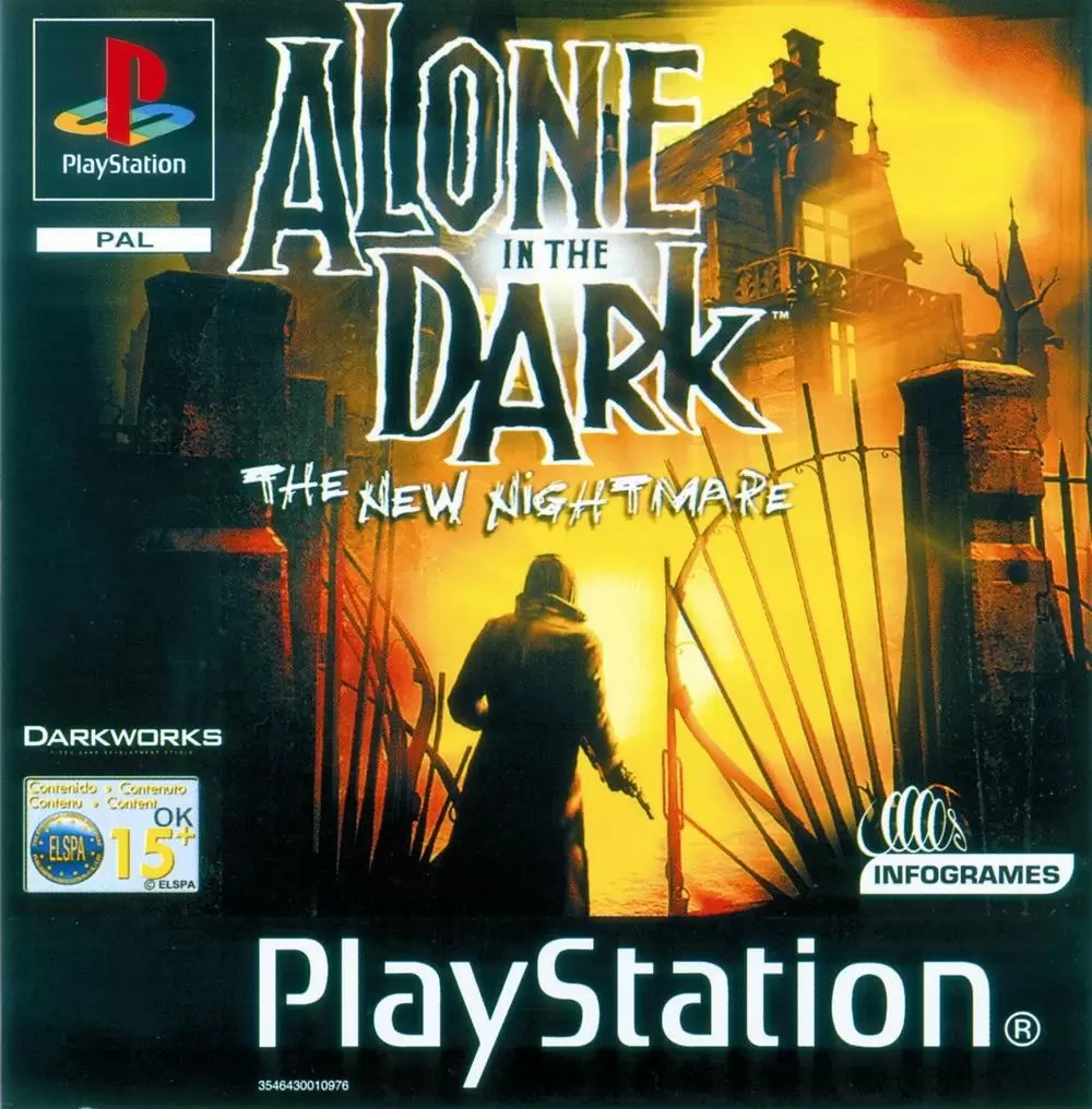 Playstation games - Alone in the Dark: The New Nightmare