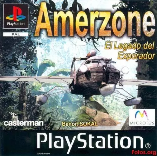 Jeux Playstation PS1 - Amerzone