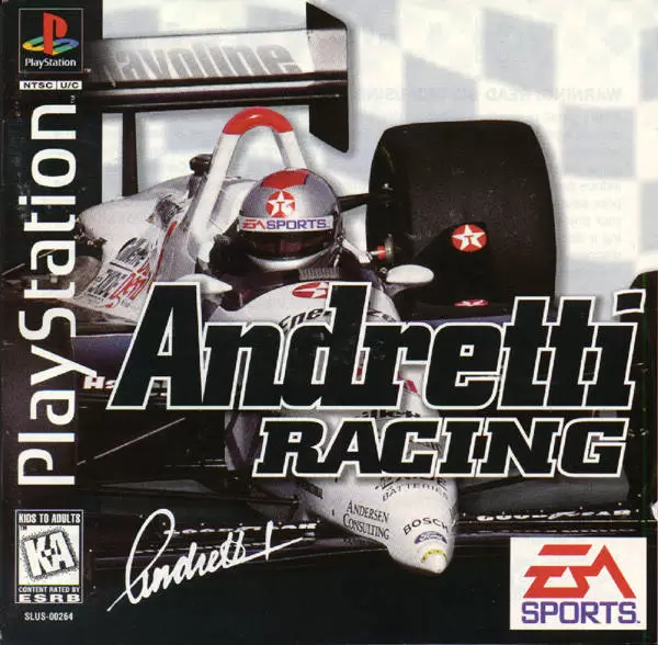 Jeux Playstation PS1 - Andretti Racing